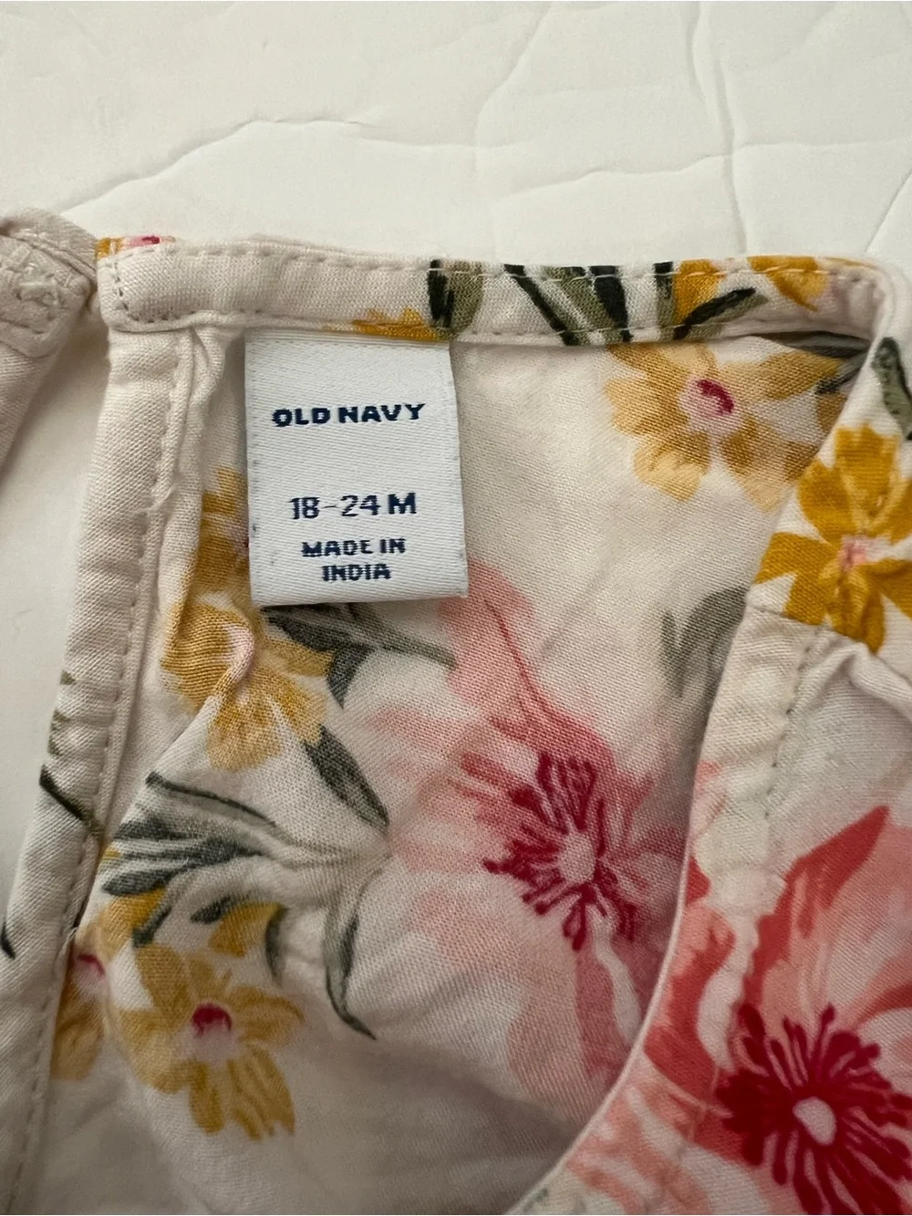 12-18m Toddler Girl short sleeves Dress Bundle of 3 Unicorns/Red/Floral Old Navy